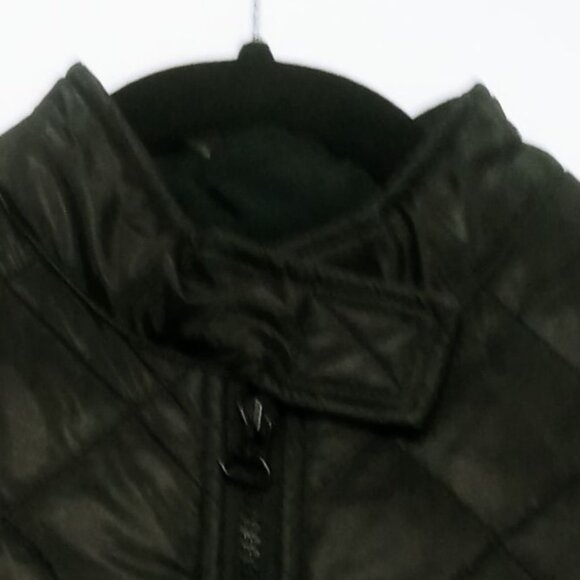 Women's Vest Cool Wear Black Quilted Collared Zipped Closure Jacket Size Small - Picture 3 of 12